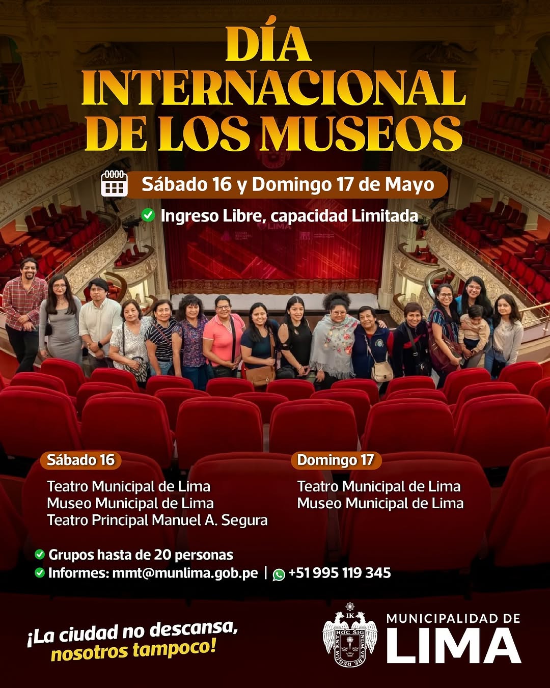 Día Internacional de los Museos en Lima