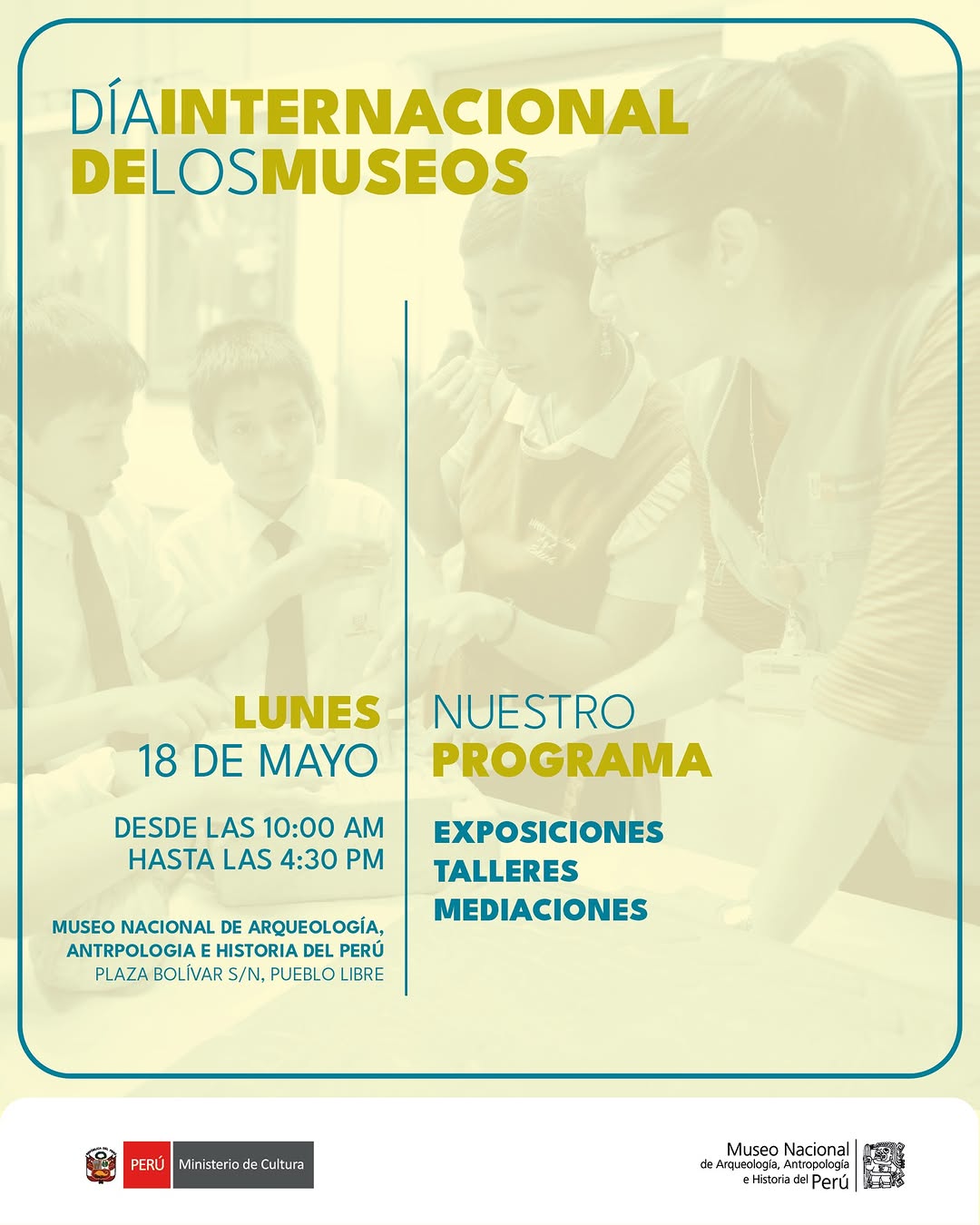 DÍA INTERNACIONAL DE LOS MUSEOS