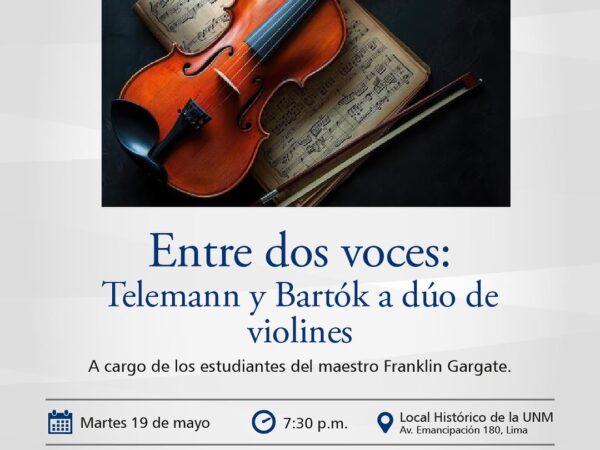 ENTRE DOS VOCES: TELEMANN Y BARTÓK