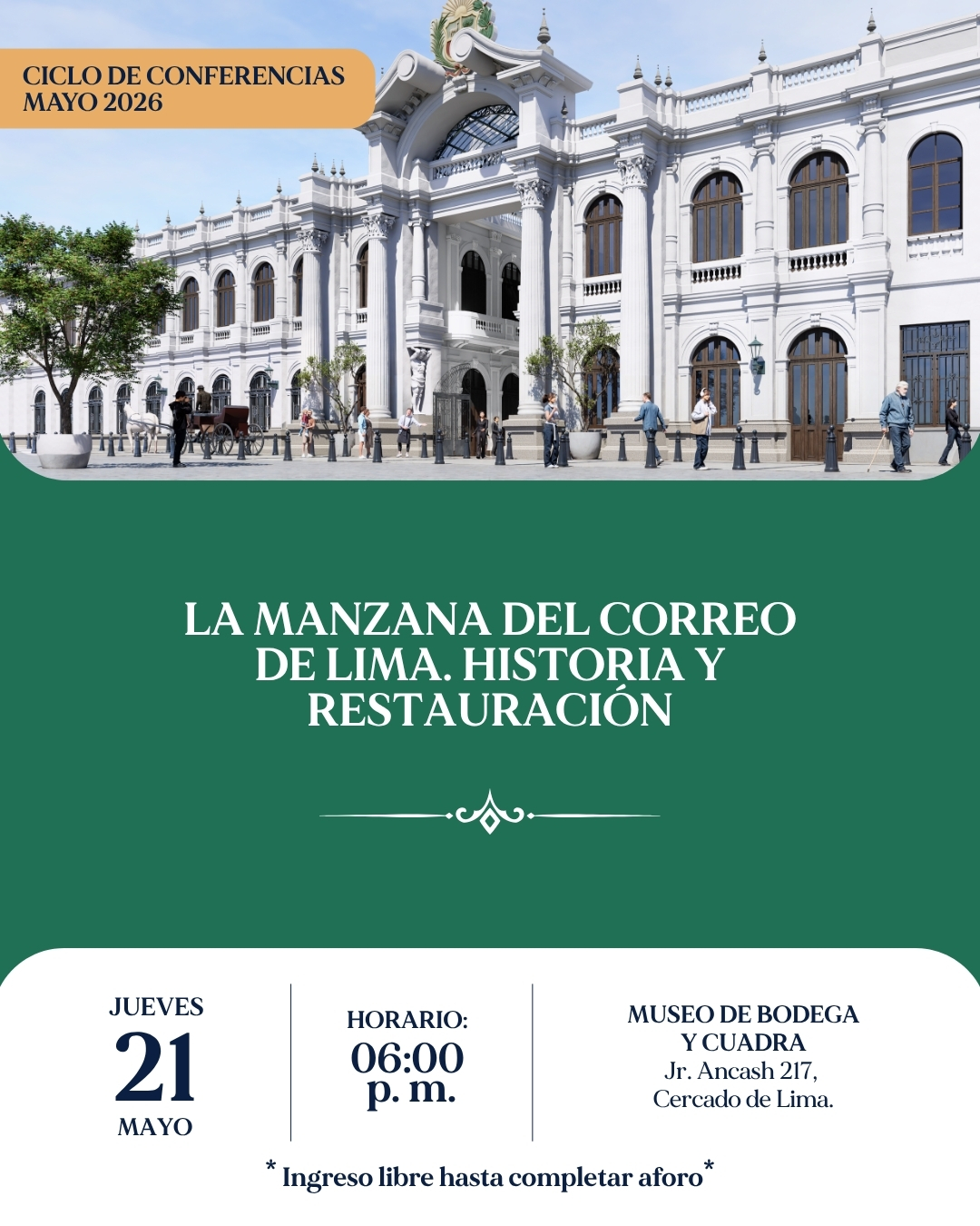 LA MANZANA DEL CORREO DE LIMA