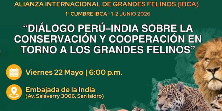 DIÁLOGO PERÚ-INDIA SOBRE CONSERVACIÓN