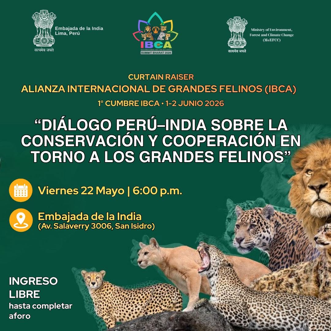 DIÁLOGO PERÚ-INDIA SOBRE CONSERVACIÓN