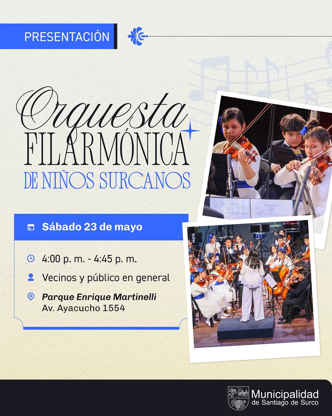 ORQUESTA FILARMÓNICA DE NIÑOS