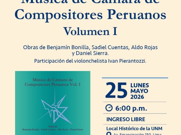 MÚSICA DE CÁMARA DE COMPOSITORES PERUANOS