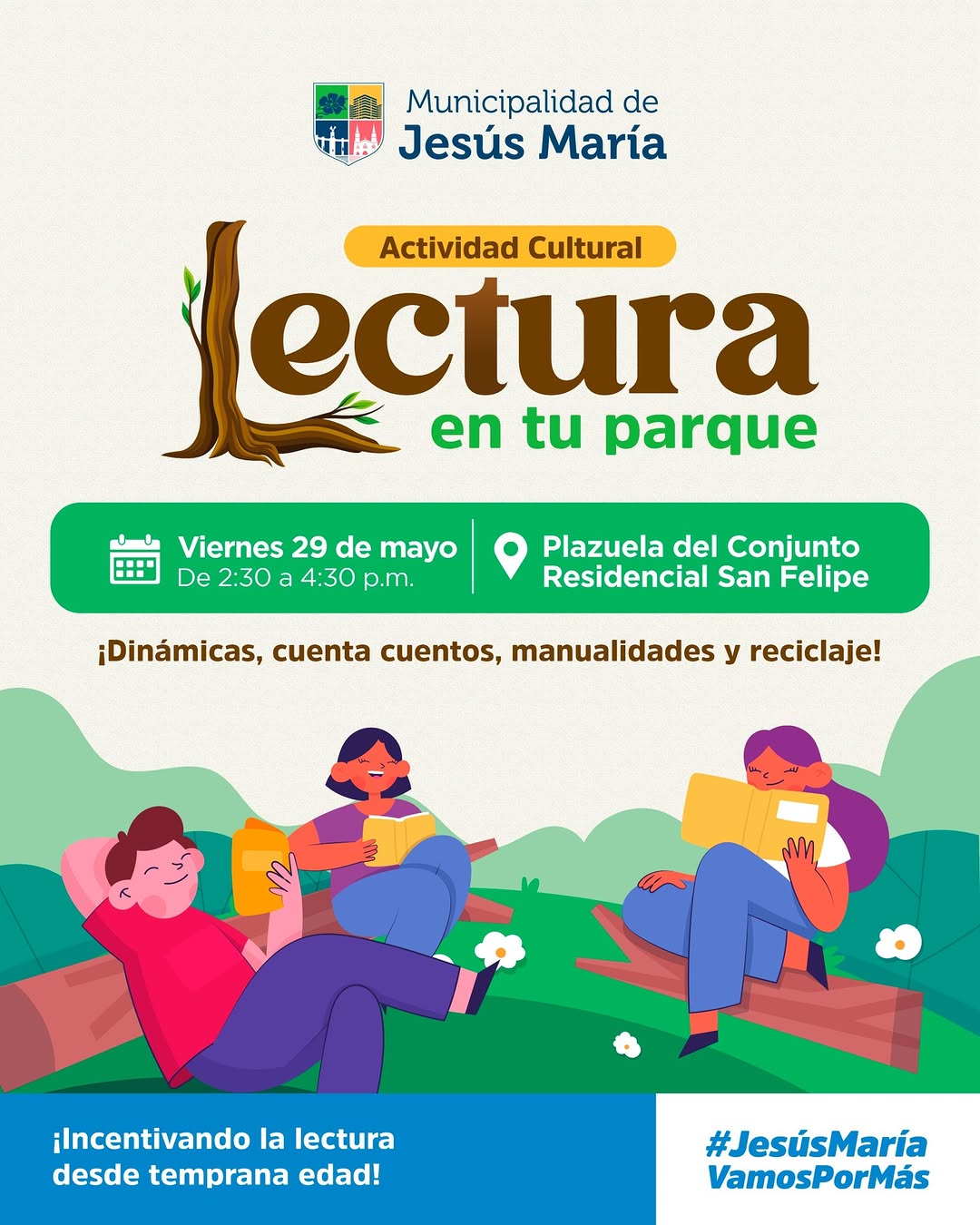 LECTURA EN TU PARQUE