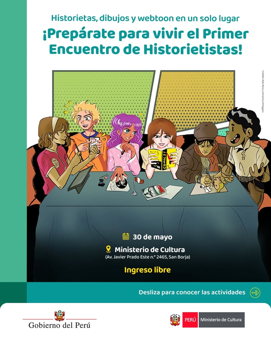 PRIMER ENCUENTRO DE HISTORIETISTAS