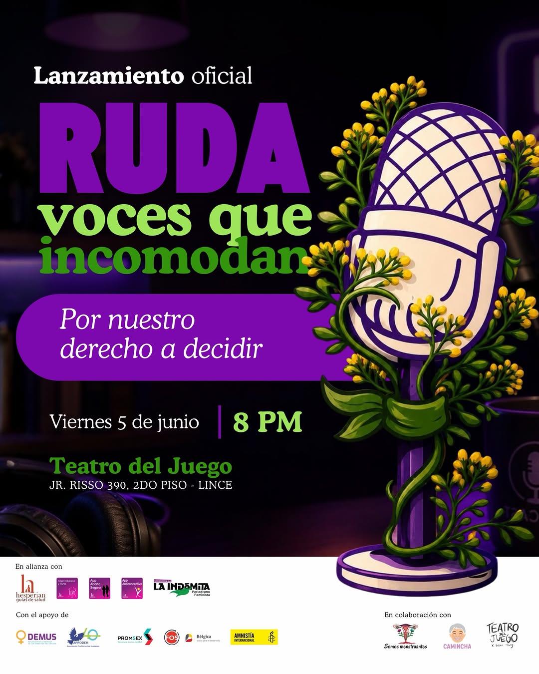 RUDA: VOCES QUE INCOMODAN