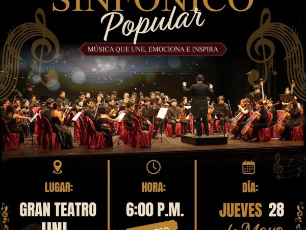 CONCIERTO SINFÓNICO POPULAR