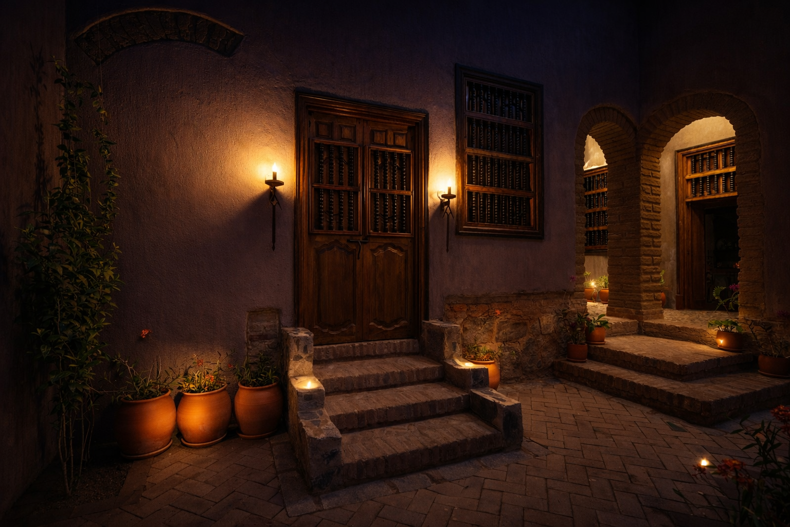 LA CASA ABRE DE NOCHE