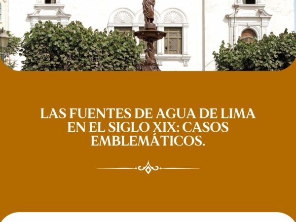 LAS FUENTES DE AGUA DE LIMA