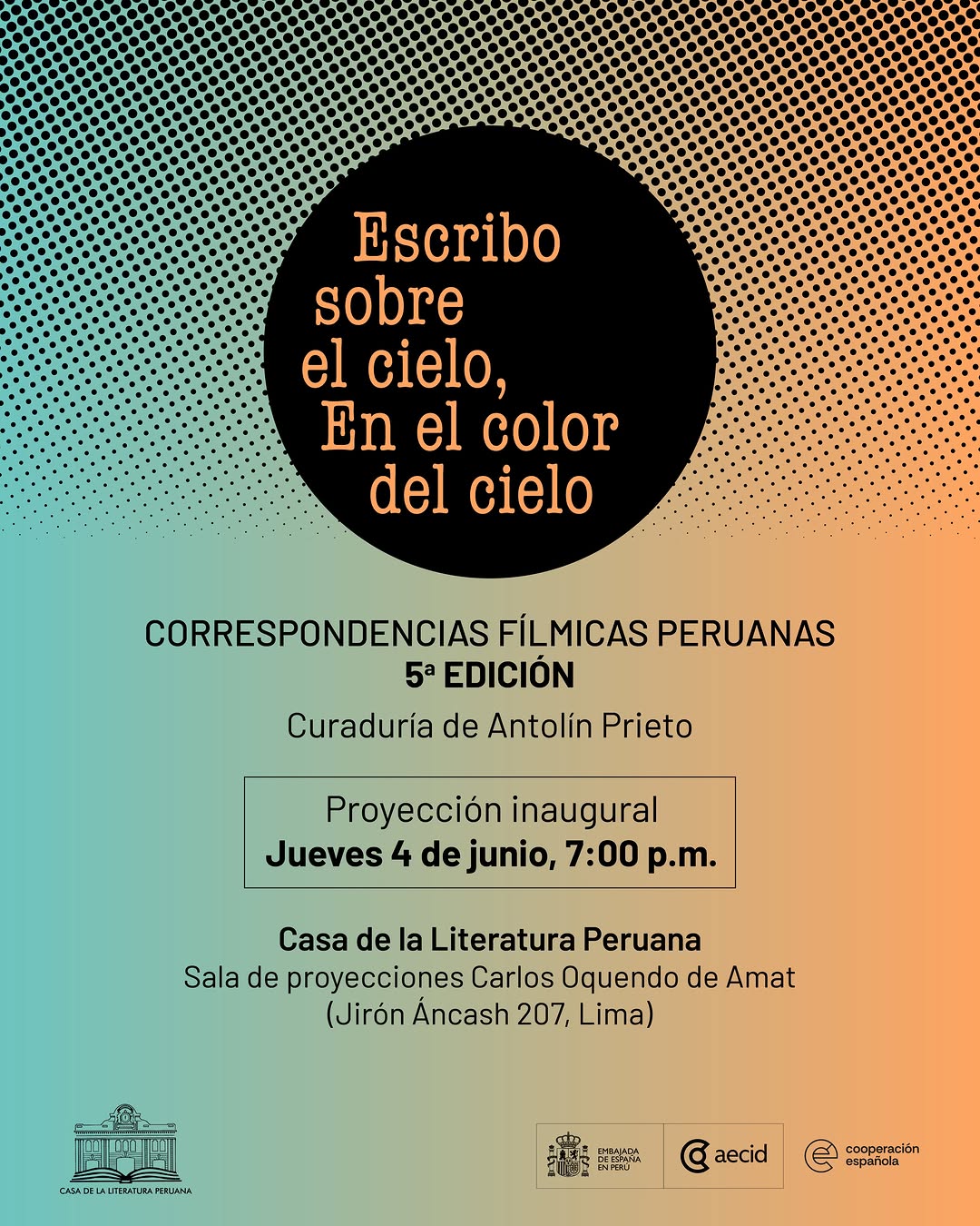 CORRESPONDENCIAS FÍLMICAS 2026