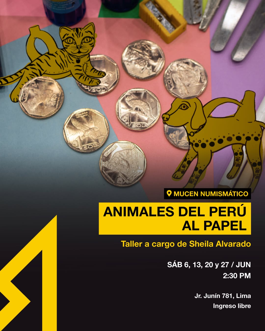 ANIMALES DEL PERÚ AL PAPEL