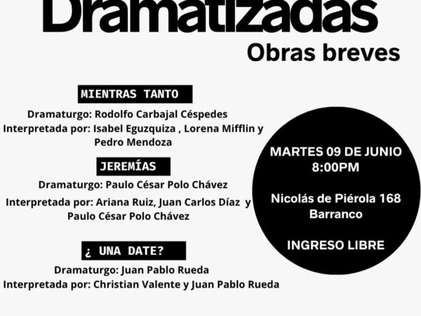LECTURAS DRAMATIZADAS
