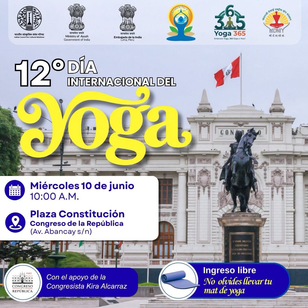 12.° DÍA INTERNACIONAL DEL YOGA