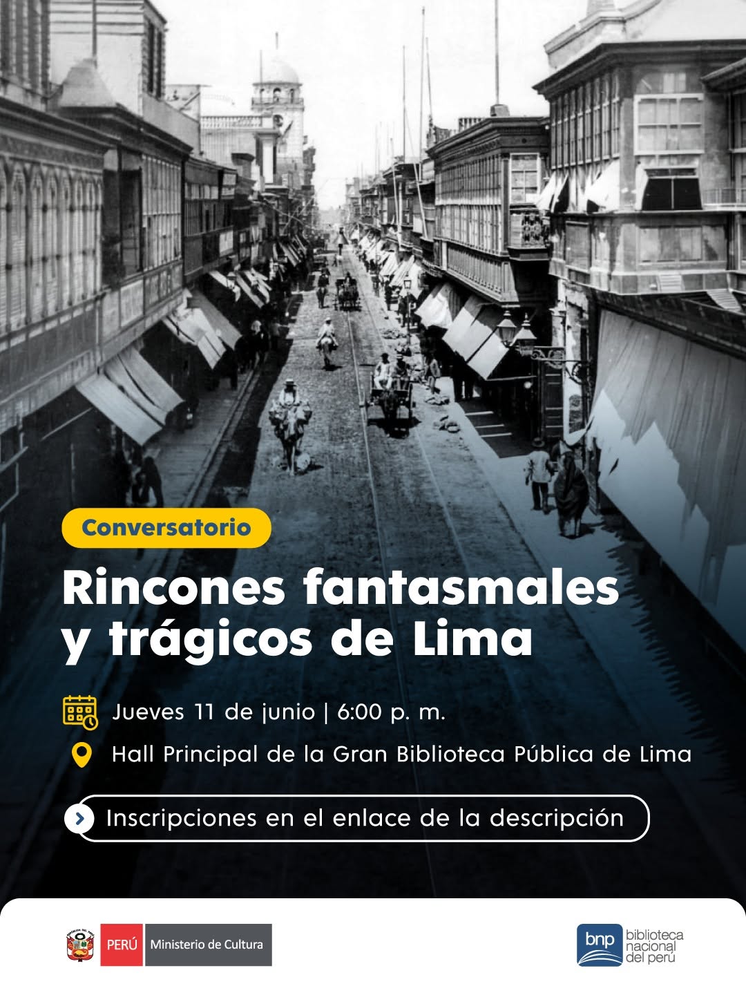RINCONES FANTASMALES Y TRÁGICOS DE LIMA