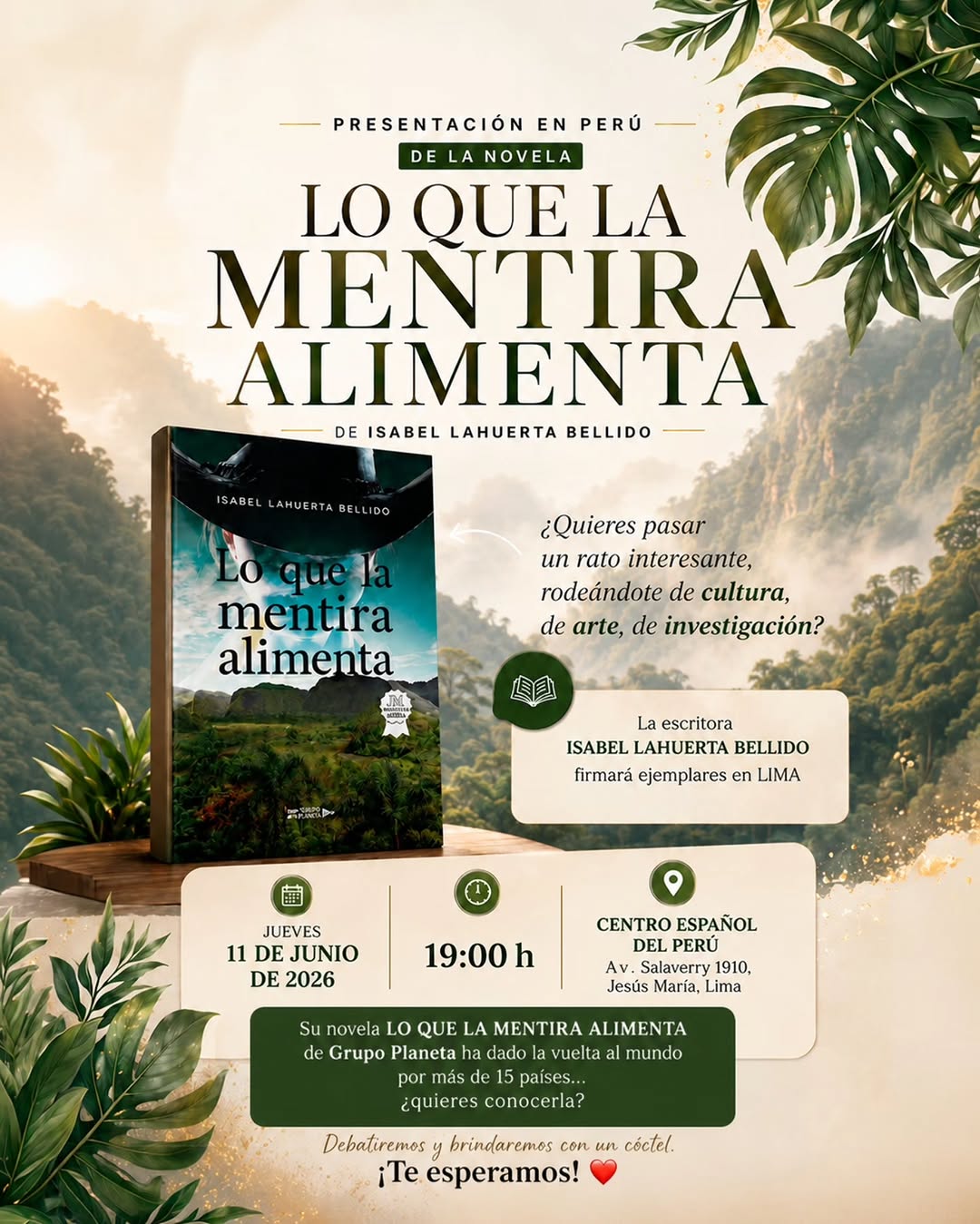 LO QUE LA MENTIRA ALIMENTA