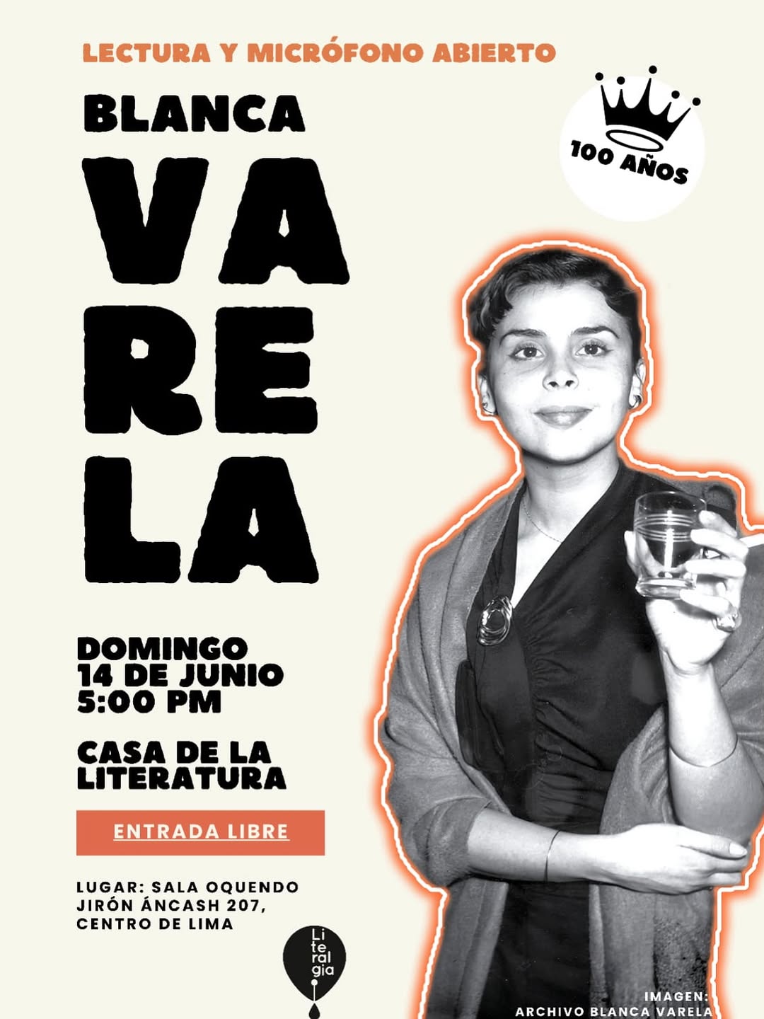 BLANCA VARELA 100 AÑOS