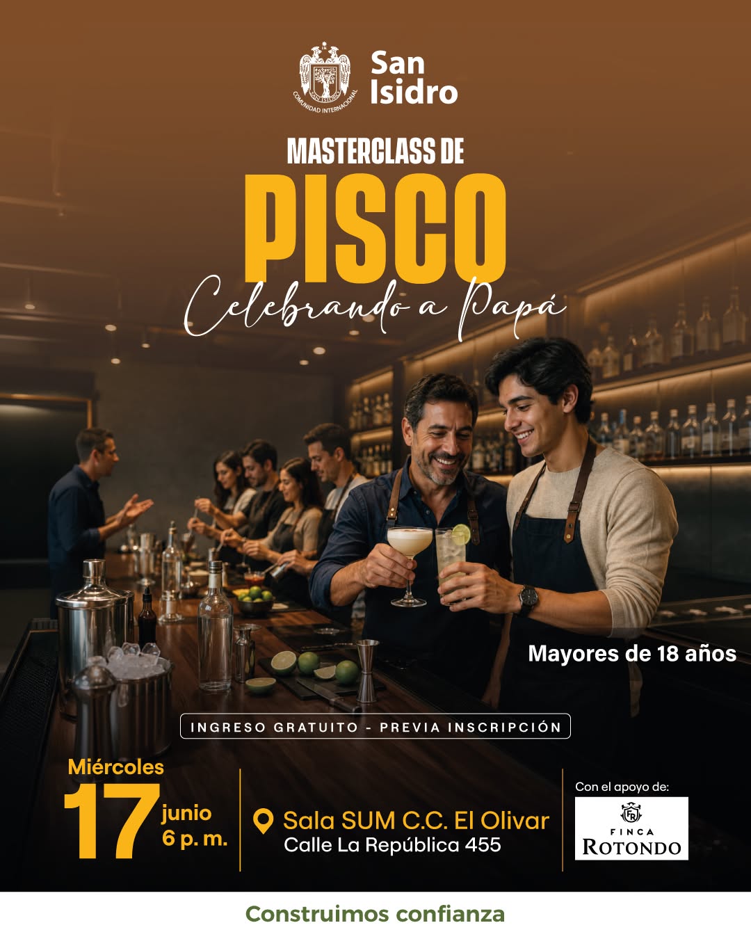 MASTERCLASS DE PISCO