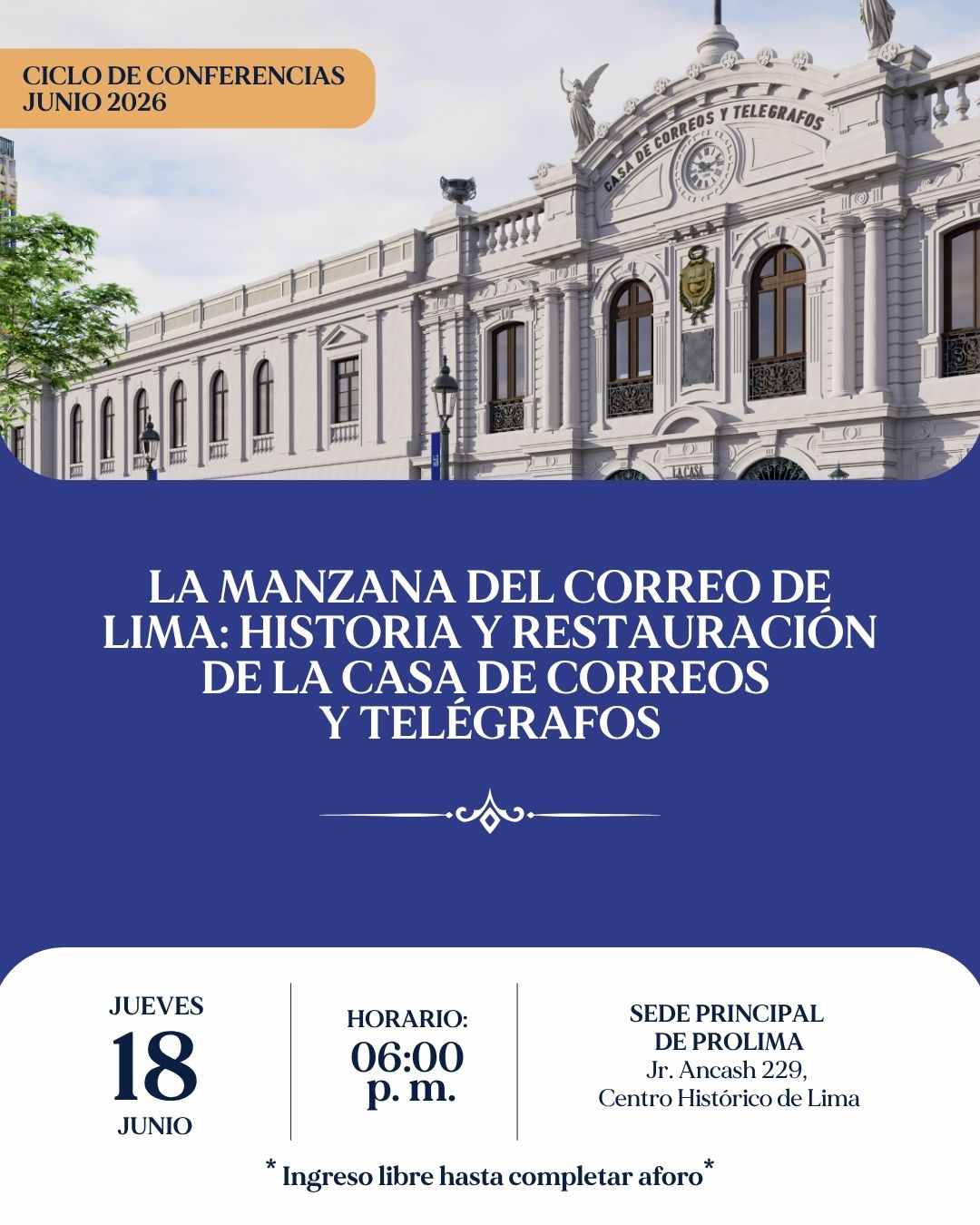 LA MANZANA DEL CORREO DE LIMA