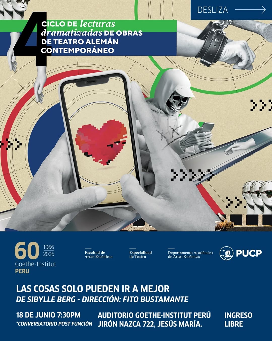 LAS COSAS SOLO PUEDEN IR A MEJOR