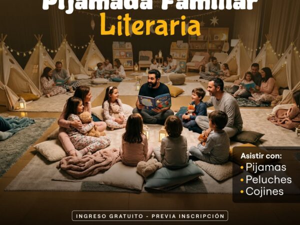 PIJAMADA FAMILIAR LITERARIA