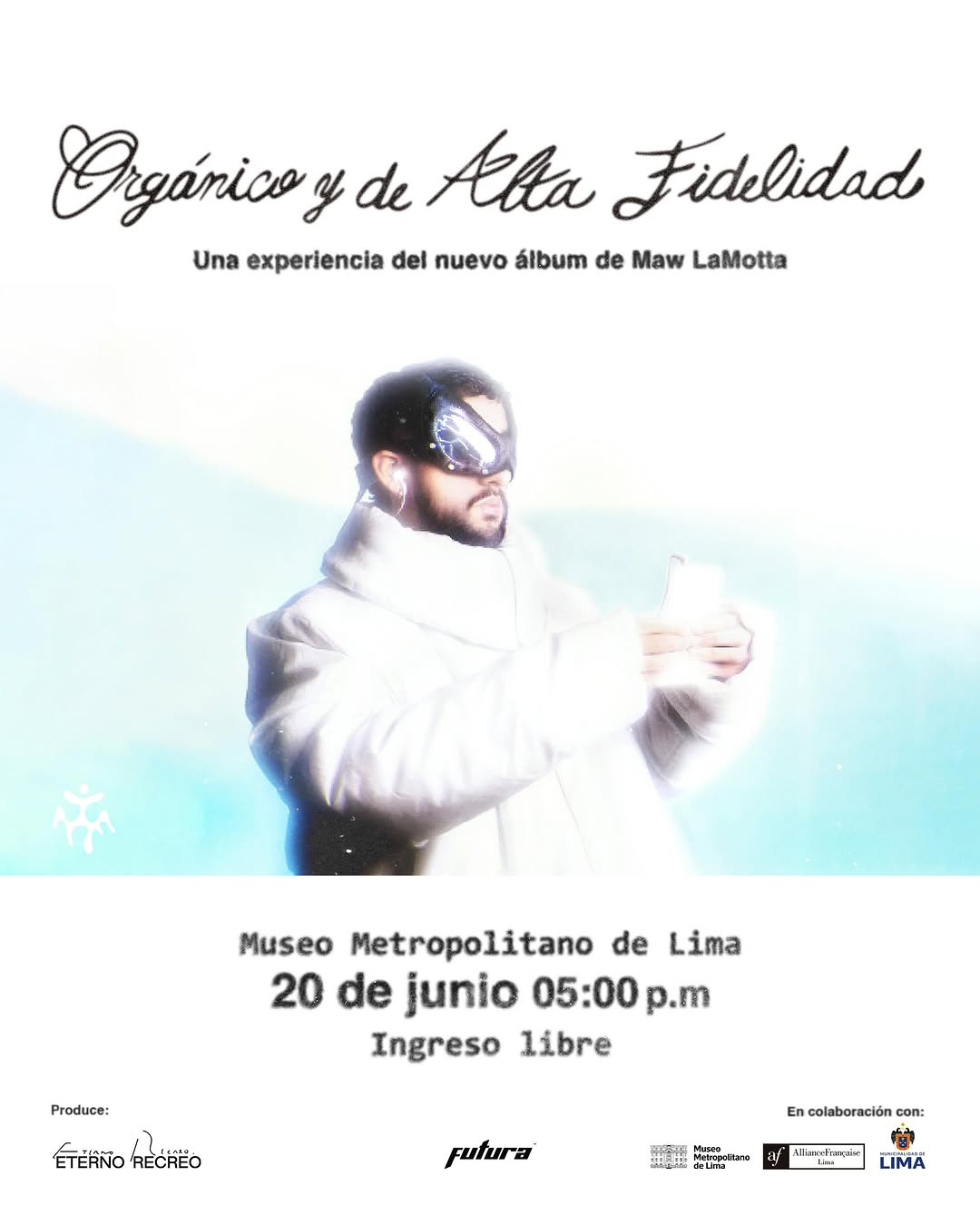 ORGÁNICO Y DE ALTA FIDELIDAD