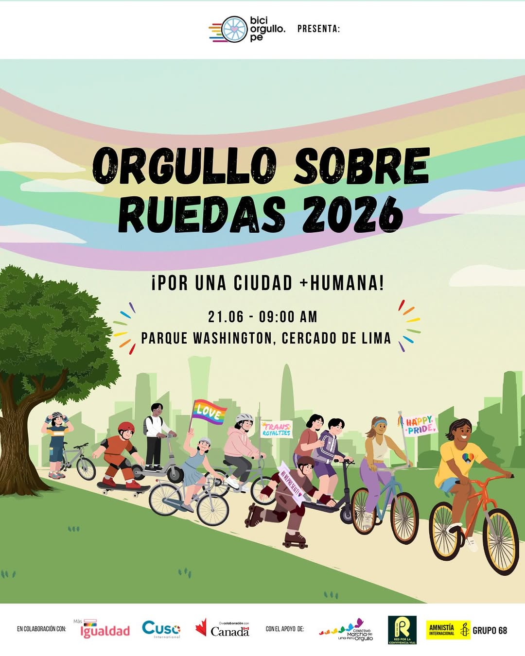 ORGULLO SOBRE RUEDAS 2026