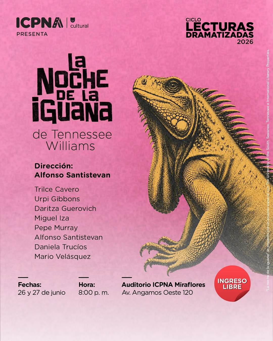 LA NOCHE DE LA IGUANA