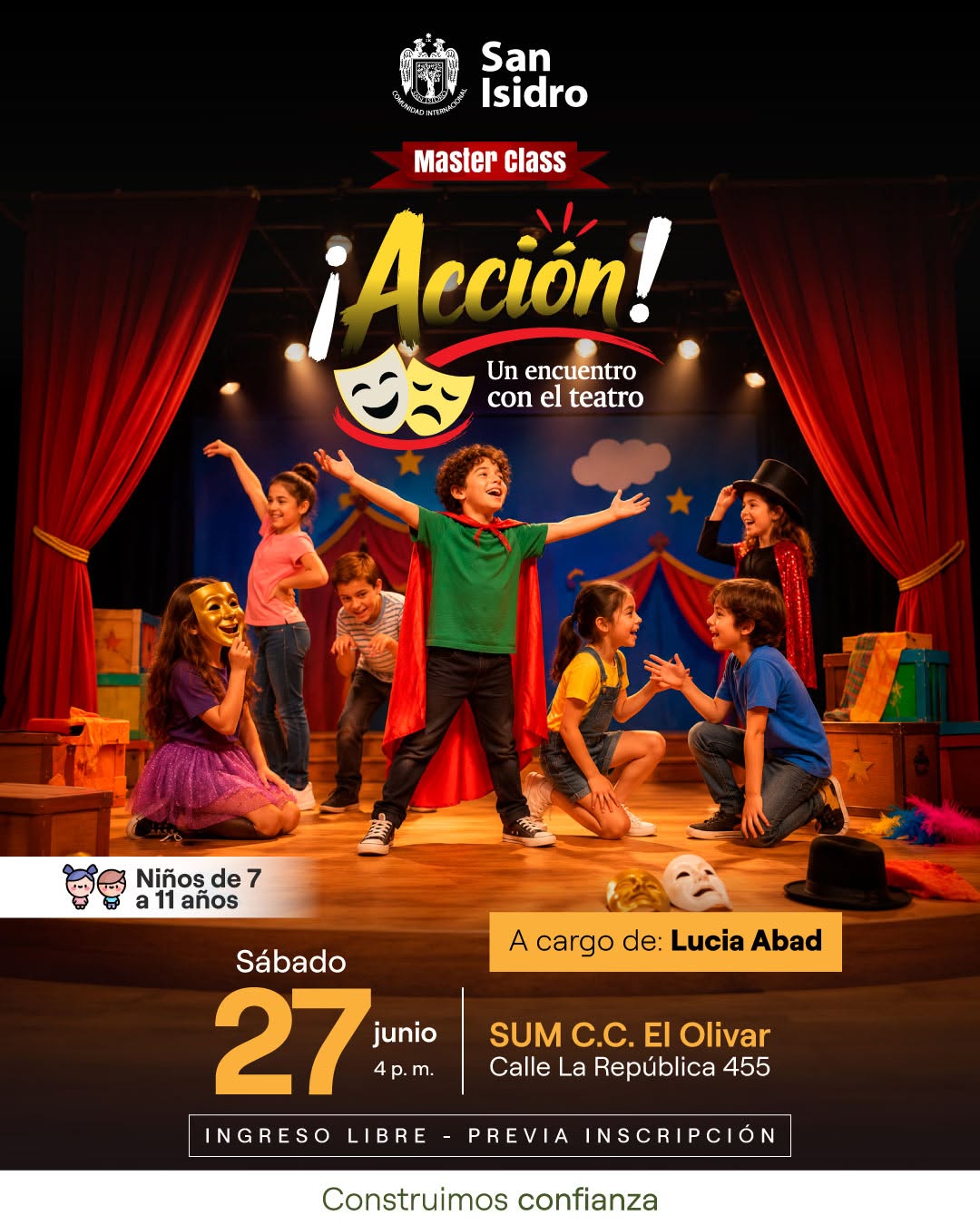 ¡ACCIÓN! UN ENCUENTRO CON EL TEATRO