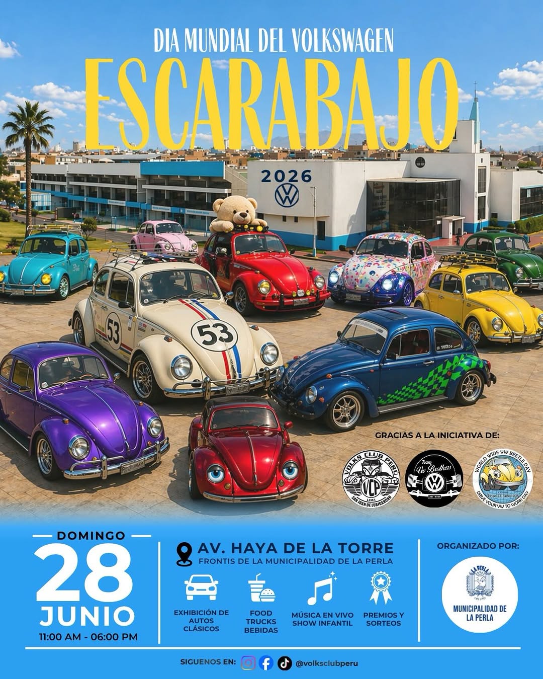 DÍA DEL VOLKSWAGEN ESCARABAJO