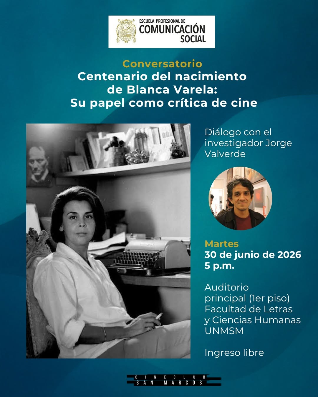 BLANCA VARELA COMO CRÍTICA DE CINE