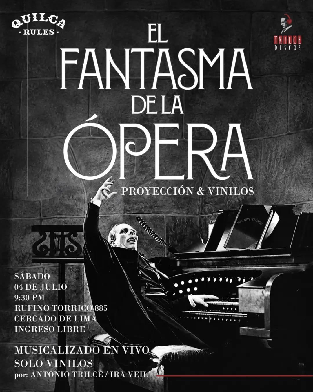 EL FANTASMA DE LA ÓPERA