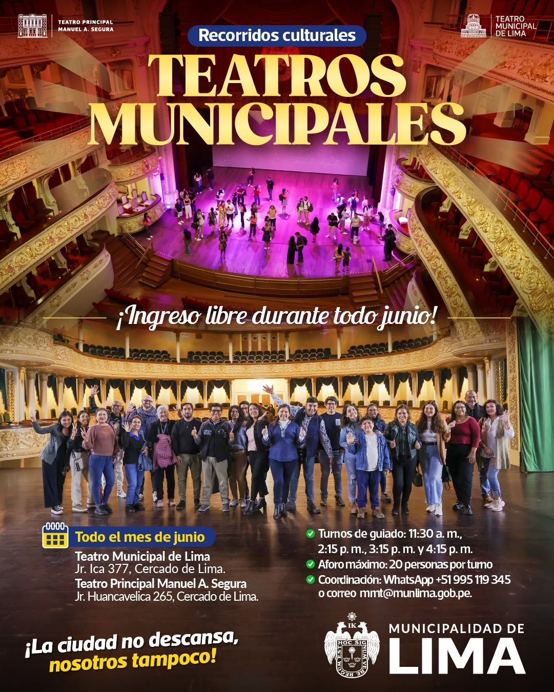 TEATROS MUNICIPALES