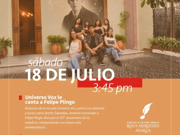 UNIVERSO VOZ LE CANTA A FELIPE PINGLO