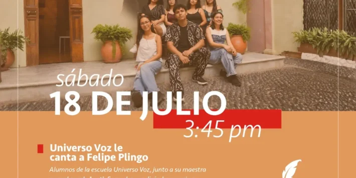 UNIVERSO VOZ LE CANTA A FELIPE PINGLO