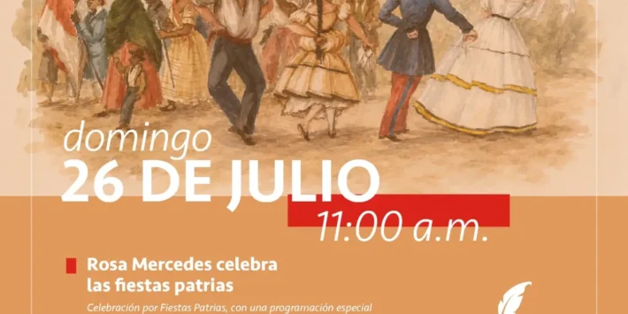 ROSA MERCEDES CELEBRA LAS FIESTAS PATRIAS