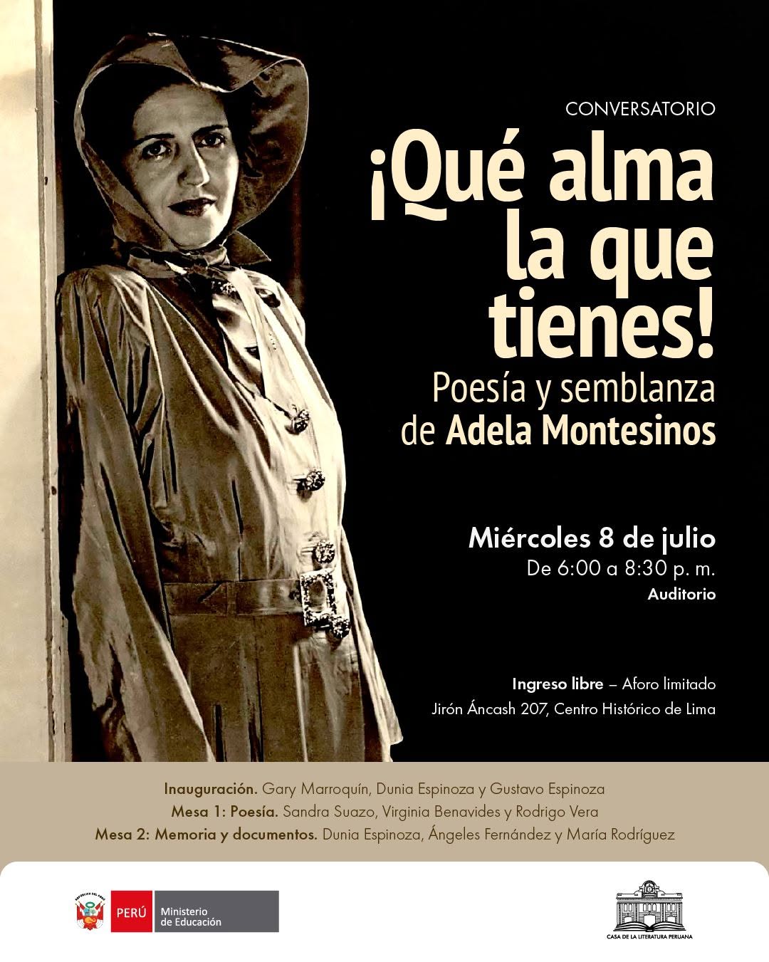 ¡QUÉ ALMA LA QUE TIENES!