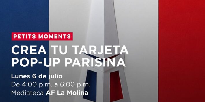 CREA TU TARJETA POP UP PARISINA