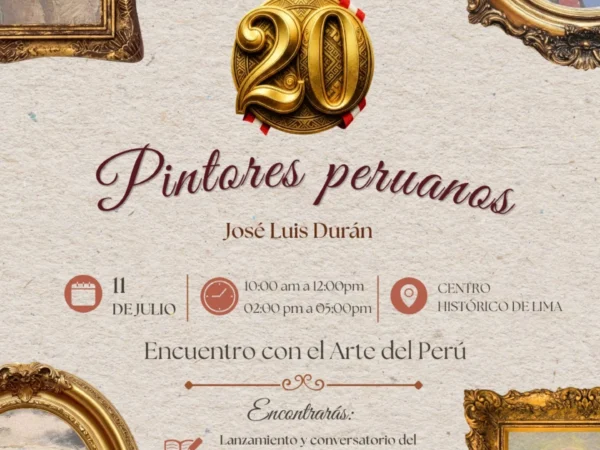 20 PINTORES PERUANOS