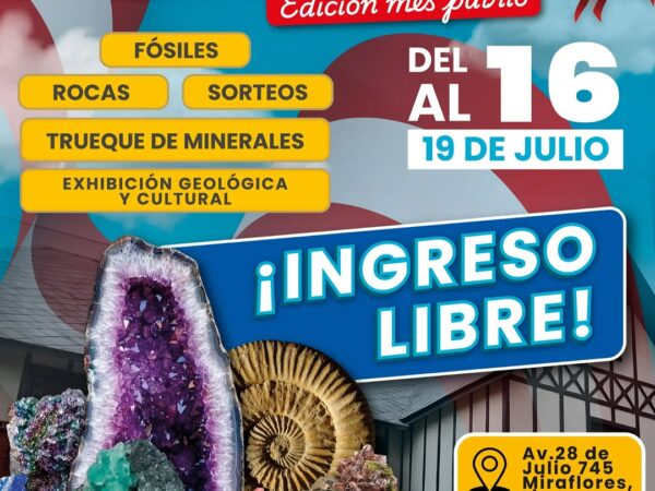 FERIA DE MINERALES MES PATRIO