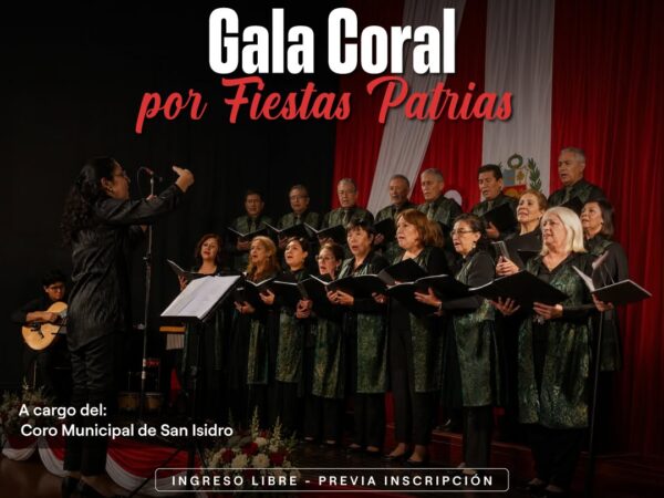 GALA CORAL POR FIESTAS PATRIAS