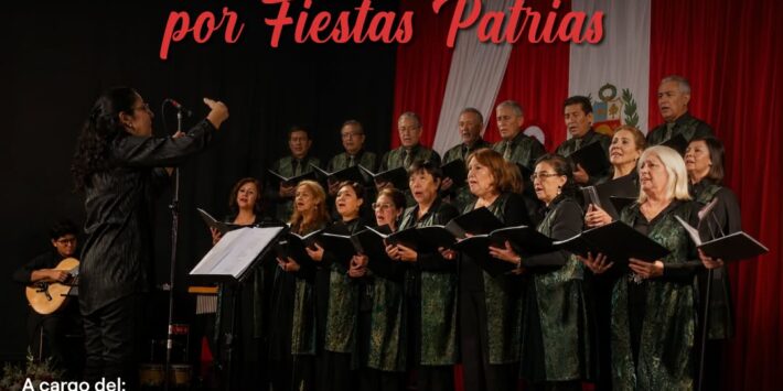 GALA CORAL POR FIESTAS PATRIAS