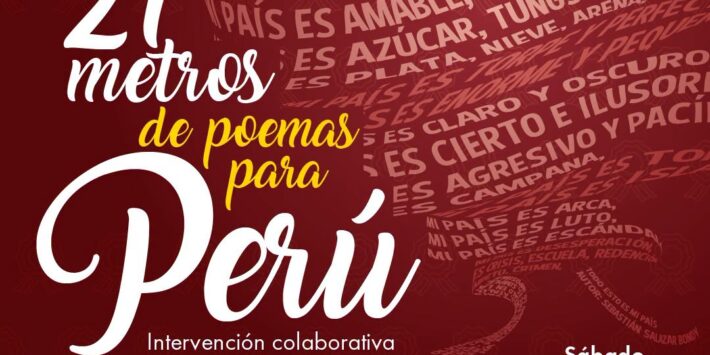 21 METROS DE POEMAS PARA EL PERÚ