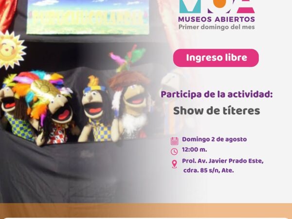 SHOW DE TÍTERES