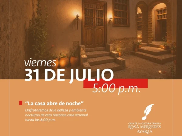 LA CASA ABRE DE NOCHE