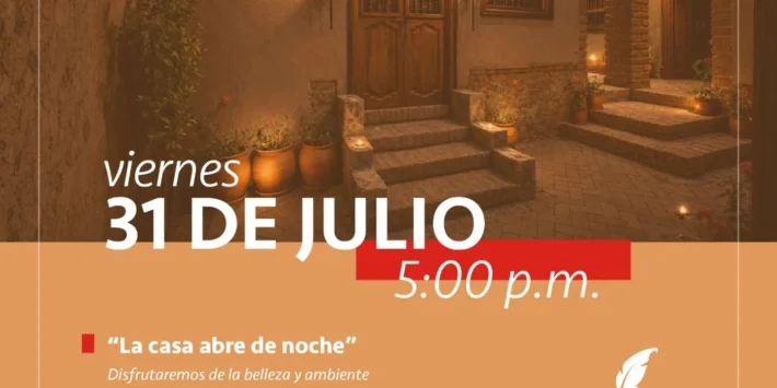 LA CASA ABRE DE NOCHE