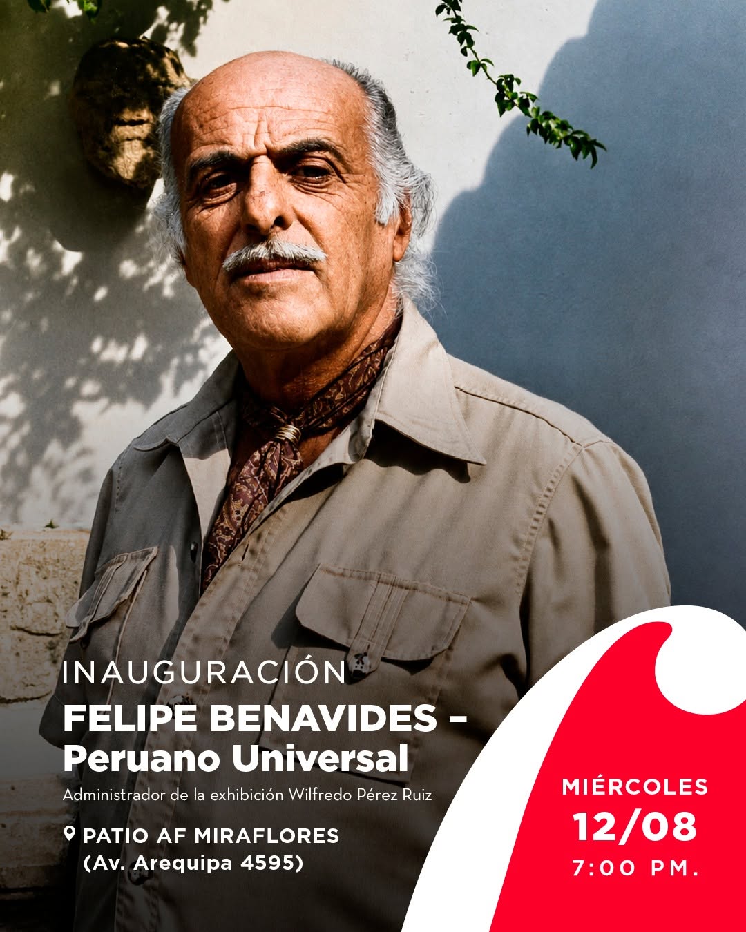 FELIPE BENAVIDES. PERUANO UNIVERSAL