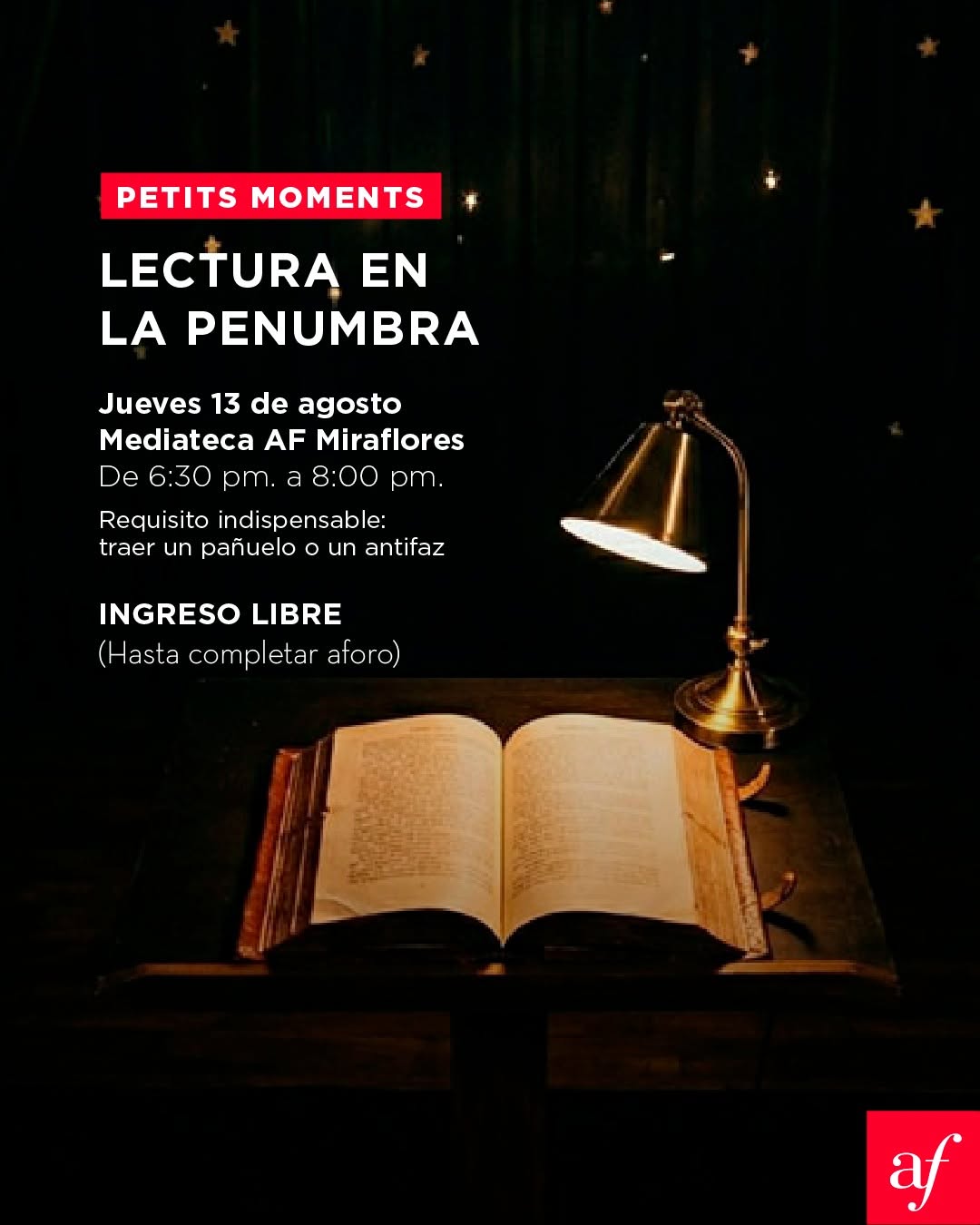 LECTURA EN LA PENUMBRA