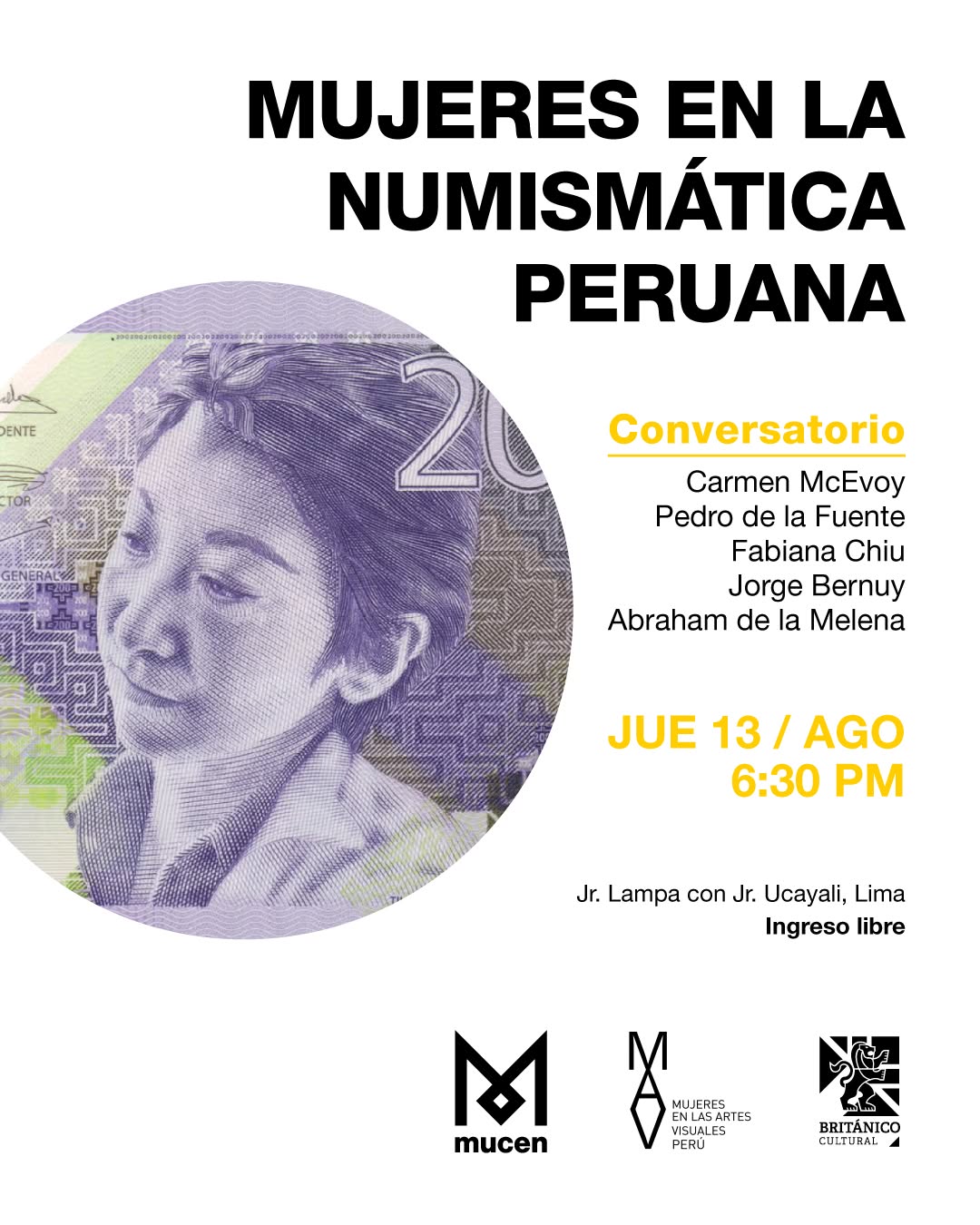 MUJERES EN LA NUMISMÁTICA PERUANA