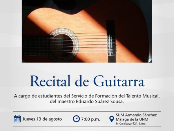 RECITAL DE GUITARRA